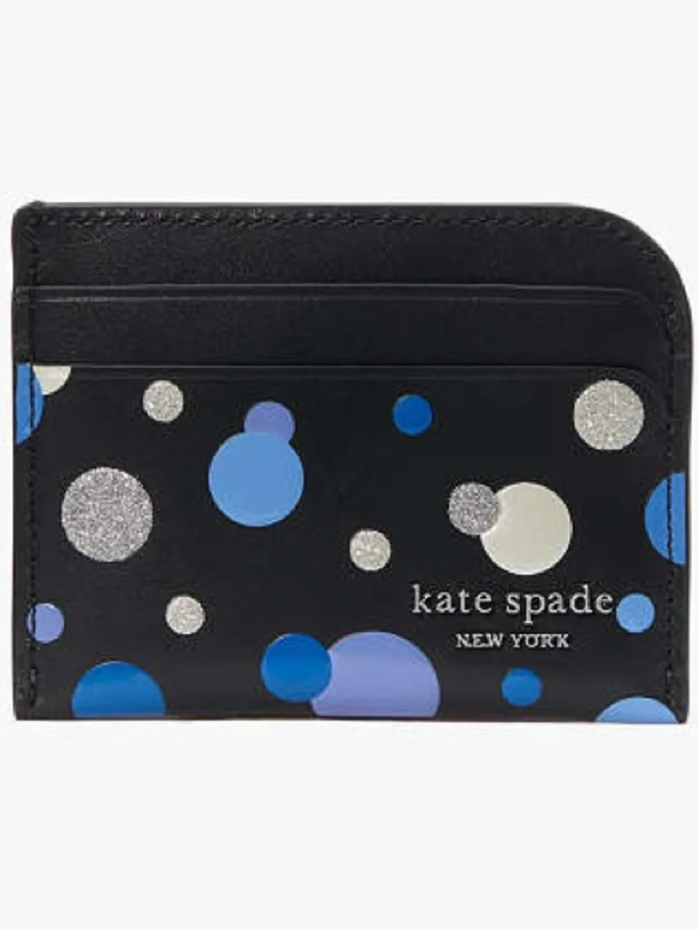 NWT-Kate Spade-SET-Space🔭Dot🪐Embossed-Devin-Sm Compact Wallet & Card Holder-$226